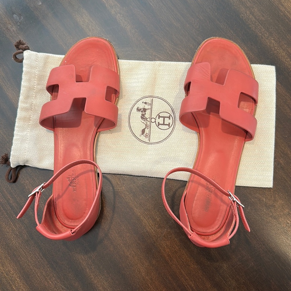 Hermes sandals! 40 1/2